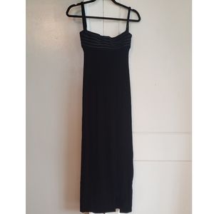 Formal Velvet Column Dress